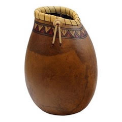 Artist Denise Pfau Art Decorative Gourds