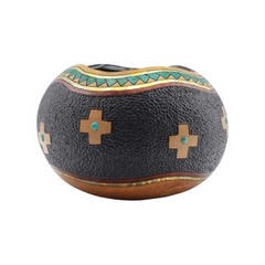 Artist Denise Pfau Art Decorative Gourds
