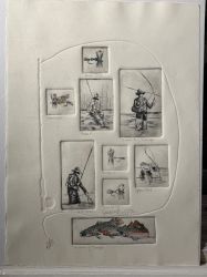 Artist Gretchen Fellerhoff-White Art Etchings